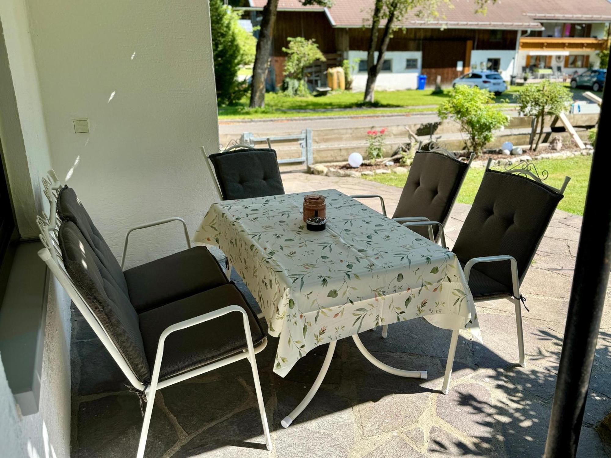 Ferienwohnung Alpenhirsch ชวานเกา ภายนอก รูปภาพ