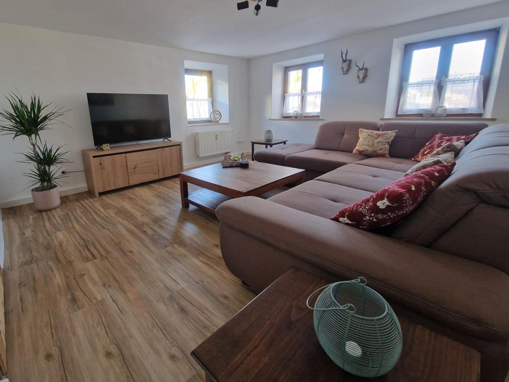 Ferienwohnung Alpenhirsch ชวานเกา ภายนอก รูปภาพ